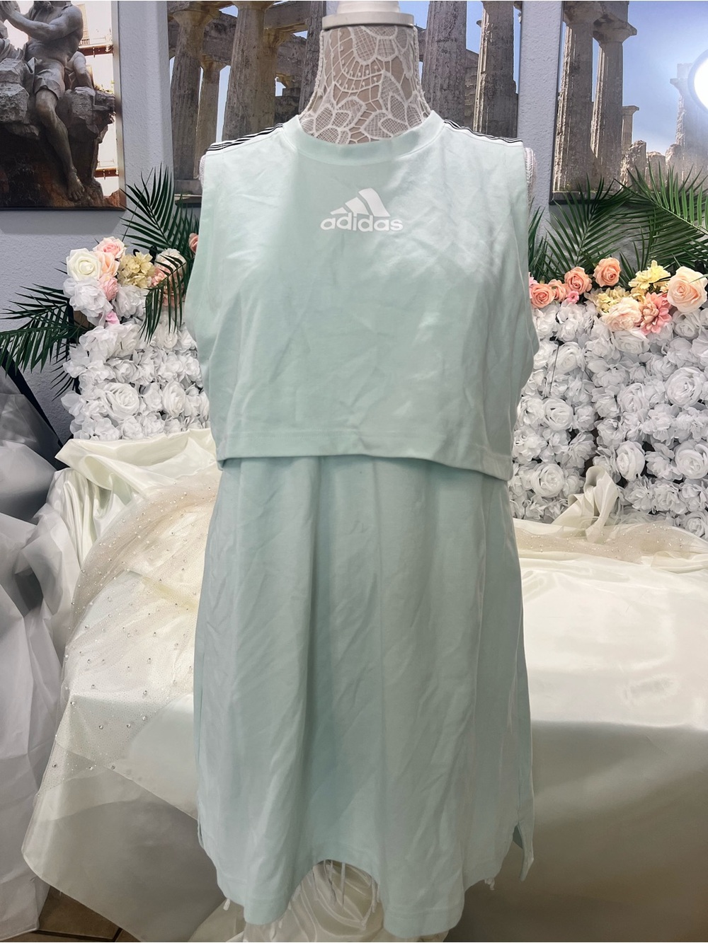 adidas Women’s Mint Cropped dress - Picture 11 of 11